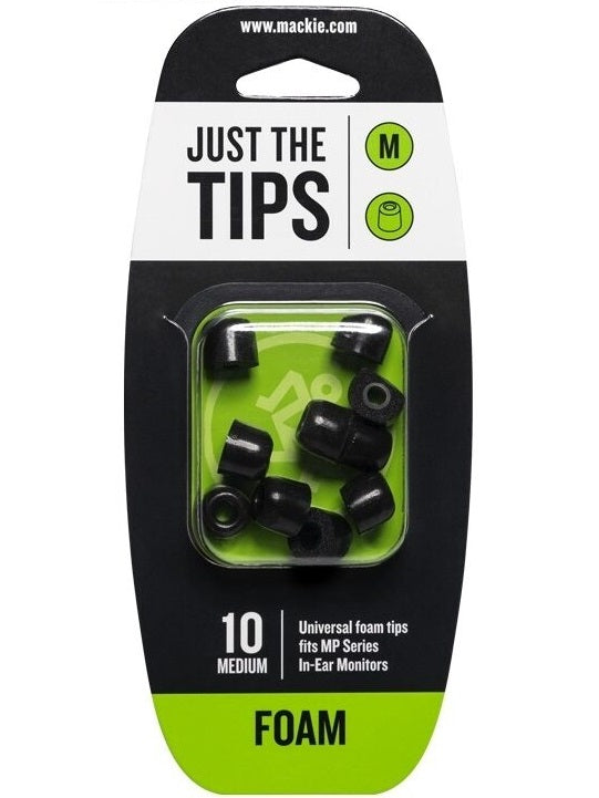 Mackie MCK-2050482-320 Medium Foam Black Tips Kit