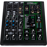 Mackie MCK-2051299-00 ProFX6v3 6 Channel Professional Effects Mixer with USB
