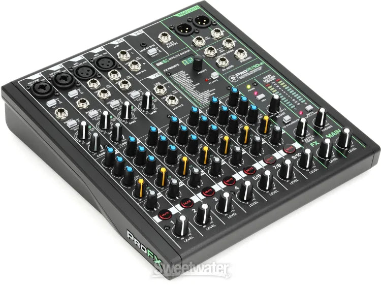 Mackie MCK-2051301-00 ProFX12v3 12 Channel Professional Effects Mixer with USB