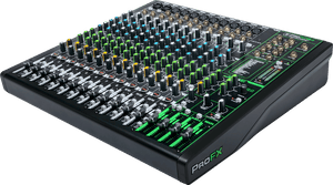 Mackie MCK-2051302-00 ProFX16v3 16 Channel 4-bus Professional Effects Mixer with USB
