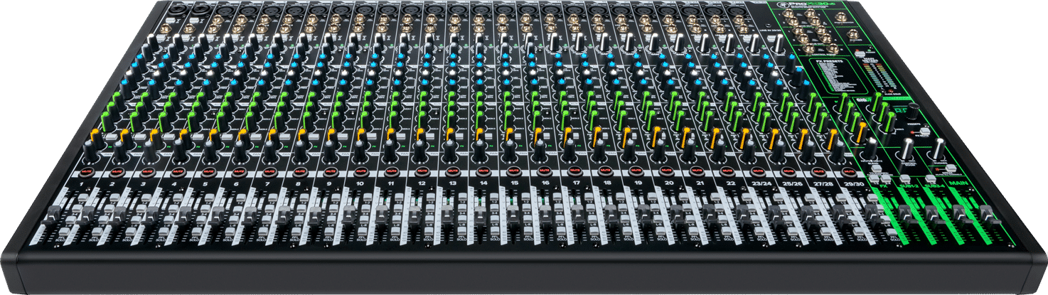 Mackie MCK-2051304-00 ProFX30v3 30 Channel 4-bus Professional Effects Mixer with USB