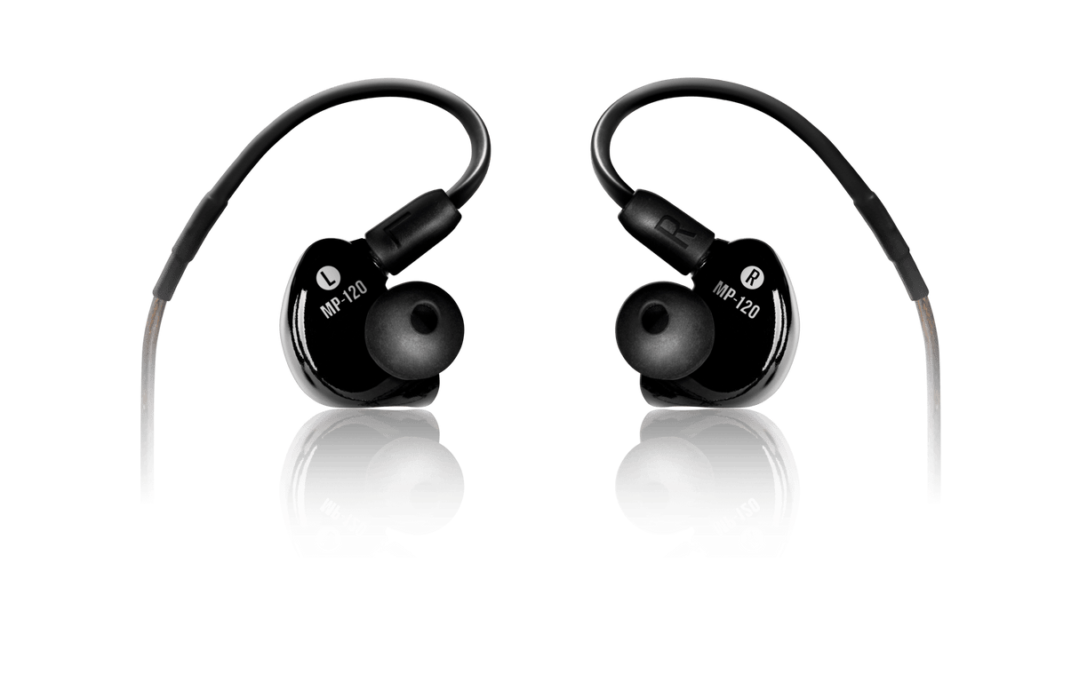 Mackie MCK-2052041-00 MP-120 BTA Single Dynamic Driver Professional In-Ear Monitors with Bluetooth(R) Adapter