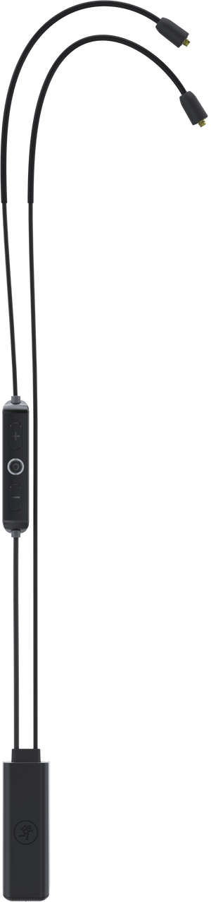Mackie MCK-2052041-00 MP-120 BTA Single Dynamic Driver Professional In-Ear Monitors with Bluetooth(R) Adapter