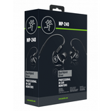 Mackie MCK-2052043-00 MP-240 BTA Dual Hybrid Driver Professional In-Ear Monitors with Bluetooth(R) Adapter