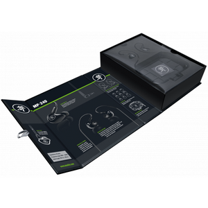 Mackie MCK-2052043-00 MP-240 BTA Dual Hybrid Driver Professional In-Ear Monitors with Bluetooth(R) Adapter