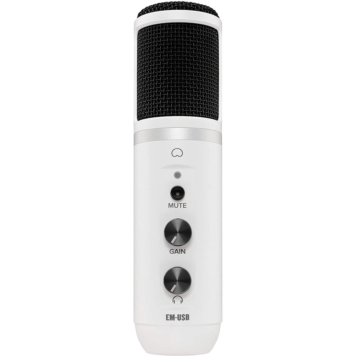 Mackie MCK-2053018-00 EM-USB USB Condenser Microphone - White