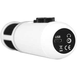 Mackie MCK-2053018-00 EM-USB USB Condenser Microphone - White