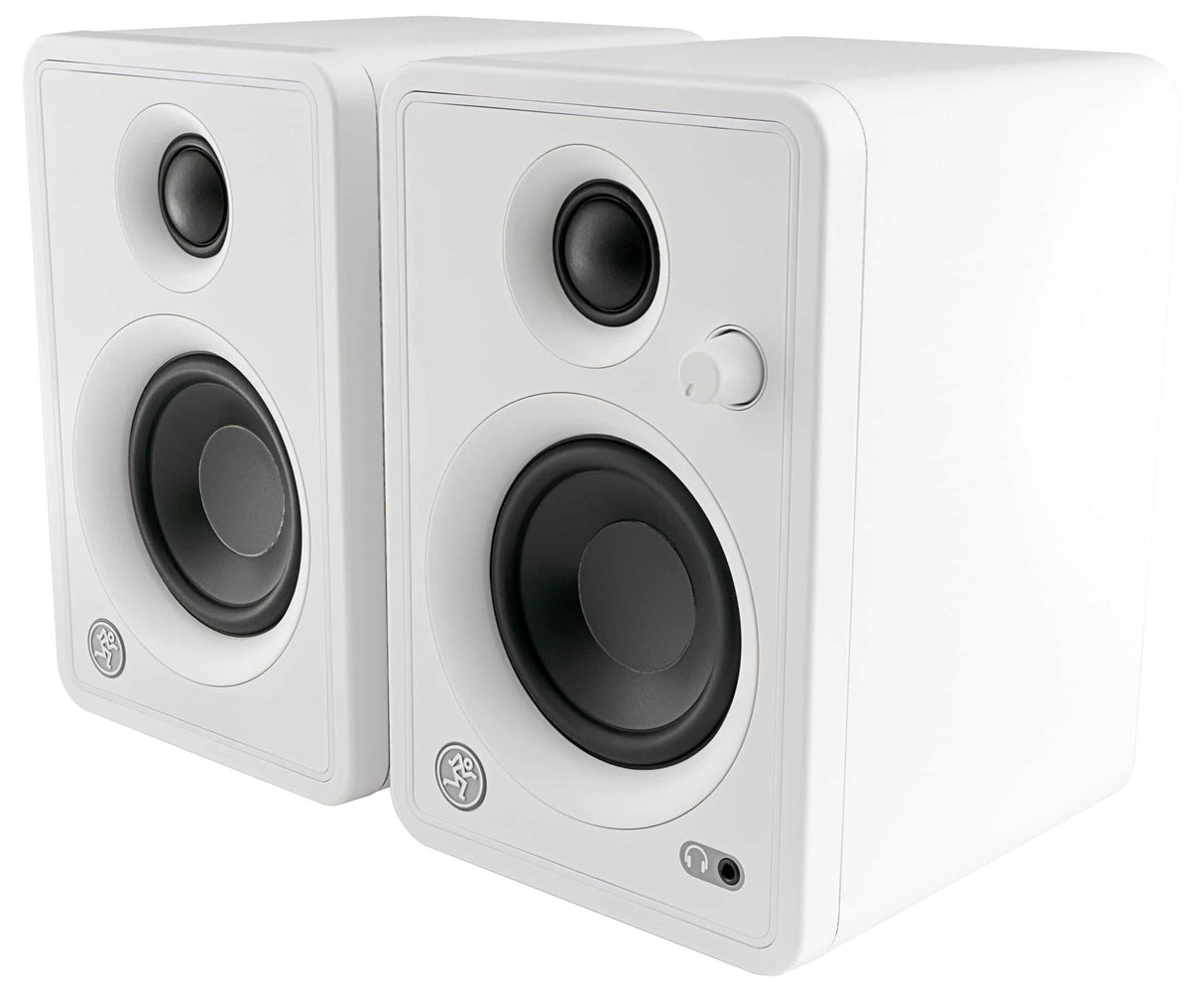 Mackie MCK-2053025-00 3" Multimedia Monitors with Bluetooth(R) - White (Pair)