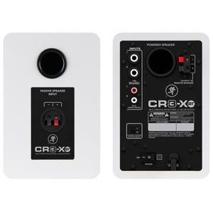 Mackie MCK-2053025-00 3" Multimedia Monitors with Bluetooth(R) - White (Pair)