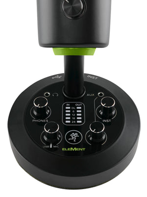 Mackie MCK-2053038-00 CHROMIUM Premium USB Condenser Microphone with Built-in 2-Channel Mixer