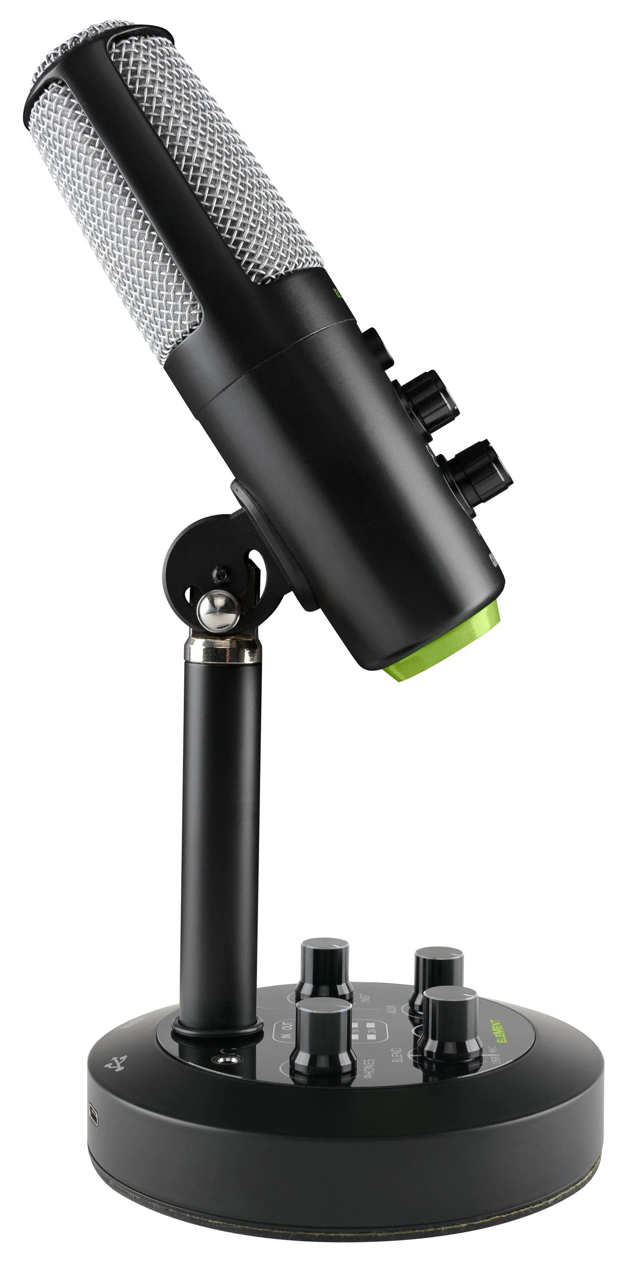 Mackie MCK-2053038-00 CHROMIUM Premium USB Condenser Microphone with Built-in 2-Channel Mixer