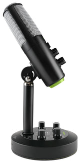 Mackie MCK-2053038-00 CHROMIUM Premium USB Condenser Microphone with Built-in 2-Channel Mixer