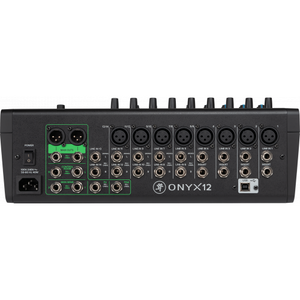 Mackie MCK-2053159-00 ONYX12 12-Channel Premium Analog Mixer with Multi-Track USB