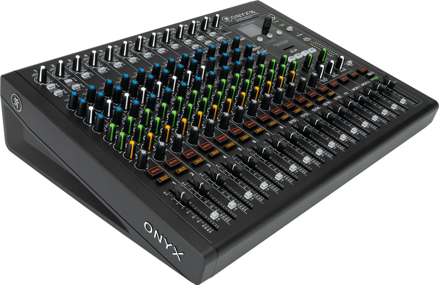 Mackie MCK-2053160-00 ONYX16 16-Channel Premium Analog Mixer with Multi-Track USB
