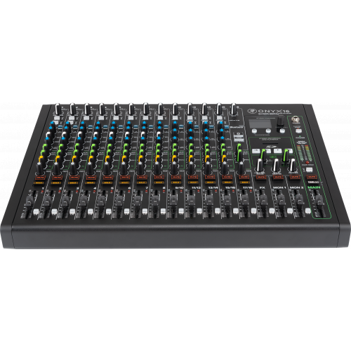 Mackie MCK-2053160-00 ONYX16 16-Channel Premium Analog Mixer with Multi-Track USB