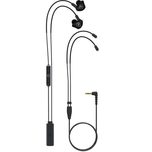 Mackie MP-220 BTA Dual Dynamic Driver Professional In-Ear Monitors with Bluetooth(R) Adapter