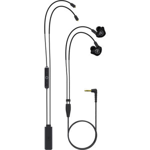 Mackie MP-220 BTA Dual Dynamic Driver Professional In-Ear Monitors with Bluetooth(R) Adapter