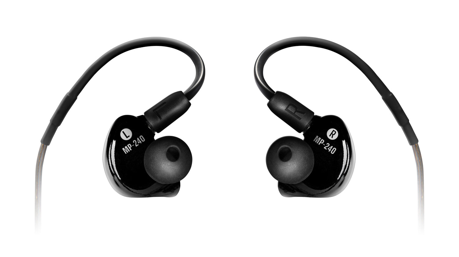 Mackie MP-240 BTA Dual Hybrid Driver Professional In-Ear Monitors with Bluetooth(R) Adapter