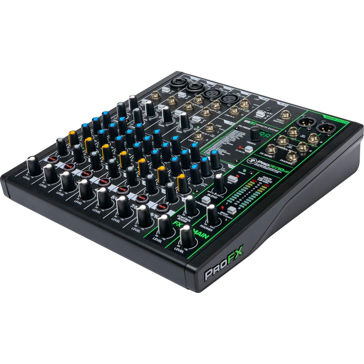 Mackie ProFX10v3 10-Channel Professional Effects Mixer w/ USB