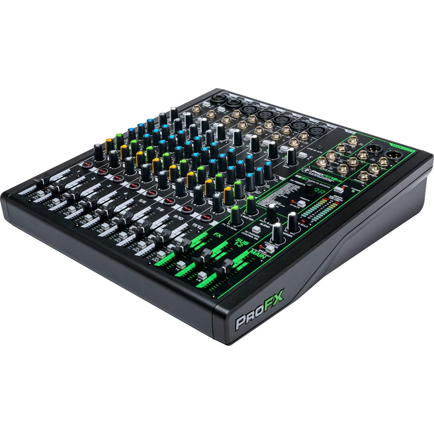 Mackie ProFX12v3 12-Channel Professional Effects Mixer w/ USB