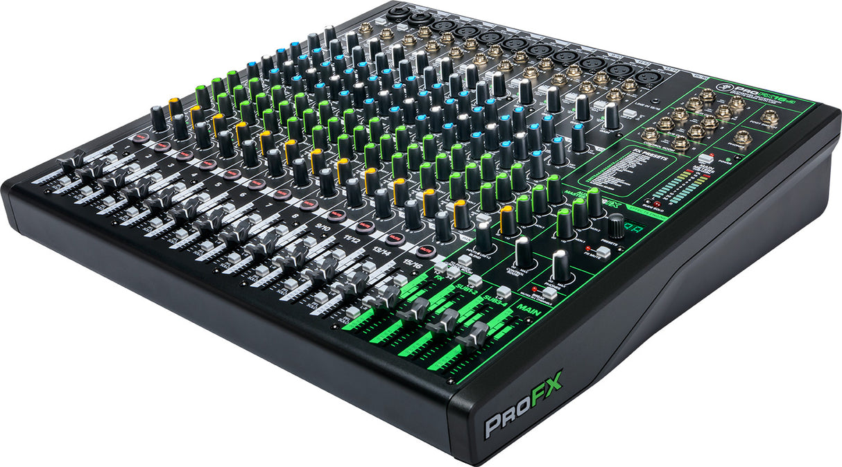 Mackie ProFX16v3  16-Channel 4-bus Professional Effects Mixer w/ USB