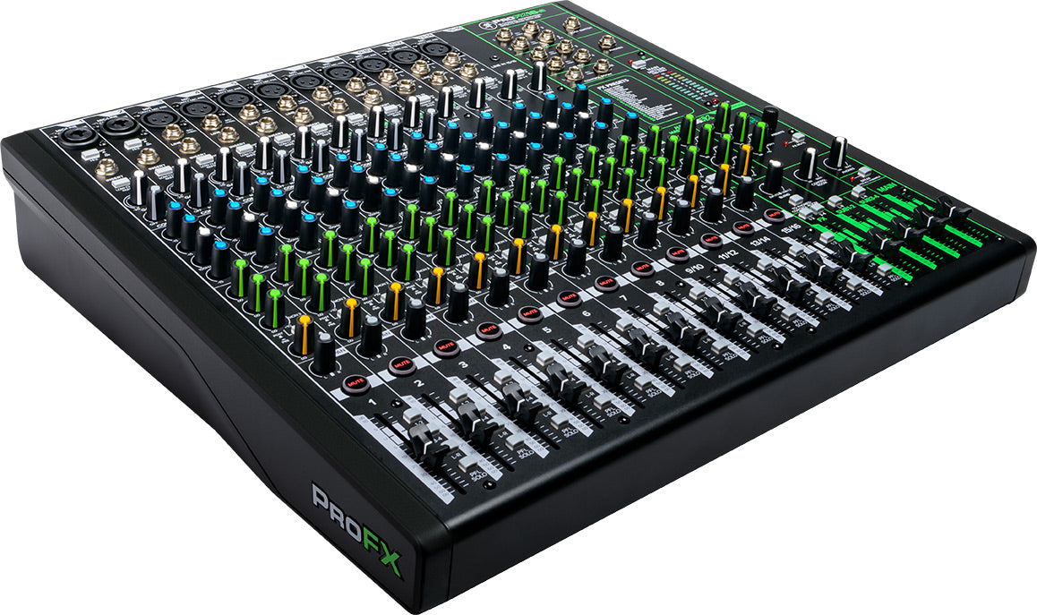 Mackie ProFX16v3  16-Channel 4-bus Professional Effects Mixer w/ USB