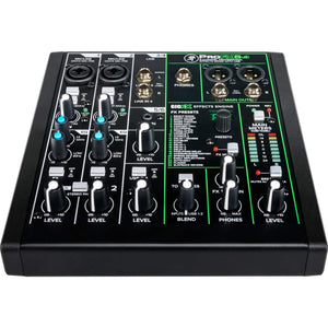 Mackie ProFX6v3 6-Channel Professional Analog Mixer w/ USB