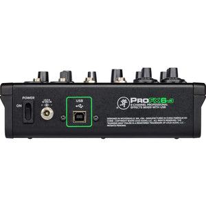 Mackie ProFX6v3 6-Channel Professional Analog Mixer w/ USB