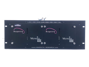 Magenta Bundle w/ (2) AMX NXD-700VI Touch Screen Panels, Magenta Mondo III, Morph-It 16 Slot Frame, (4) Multiview 500A Receivers, Magenta Multiview AK600 DP Receiver, Various Cables (On Pallet)