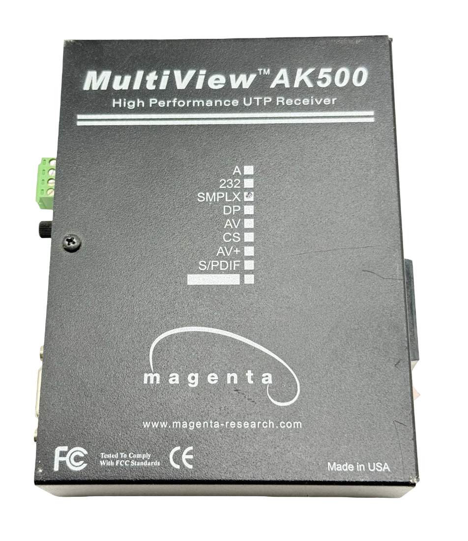 Magenta Research MultiView AK500 Series UTP Receiver