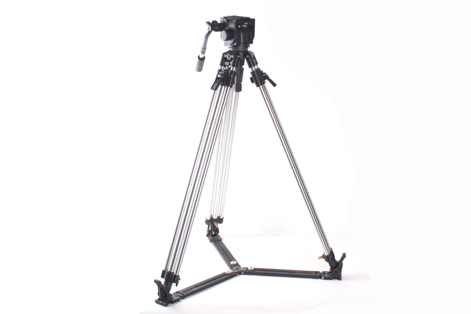 Manfrotto 028B Triman Camera Tripod w/ Geared Center Column & 501 Fluid Head