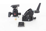 Manfrotto 494RC2 Mini Ball Tripod Head w/ RC2 Quick Release Plate & Super Clamp w/ Stud