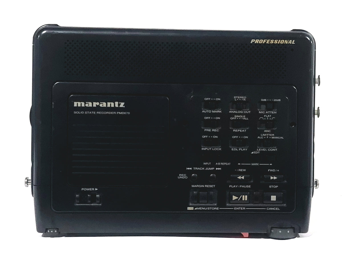 Marantz PMD670 U1B Professional CompactFlash Stereo Portable Recorder