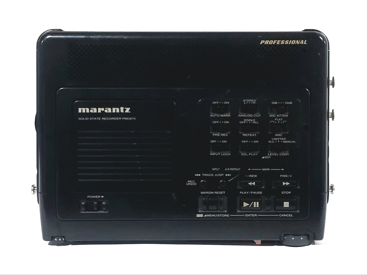 Marantz PMD670 U1B Professional CompactFlash Stereo Portable Recorder