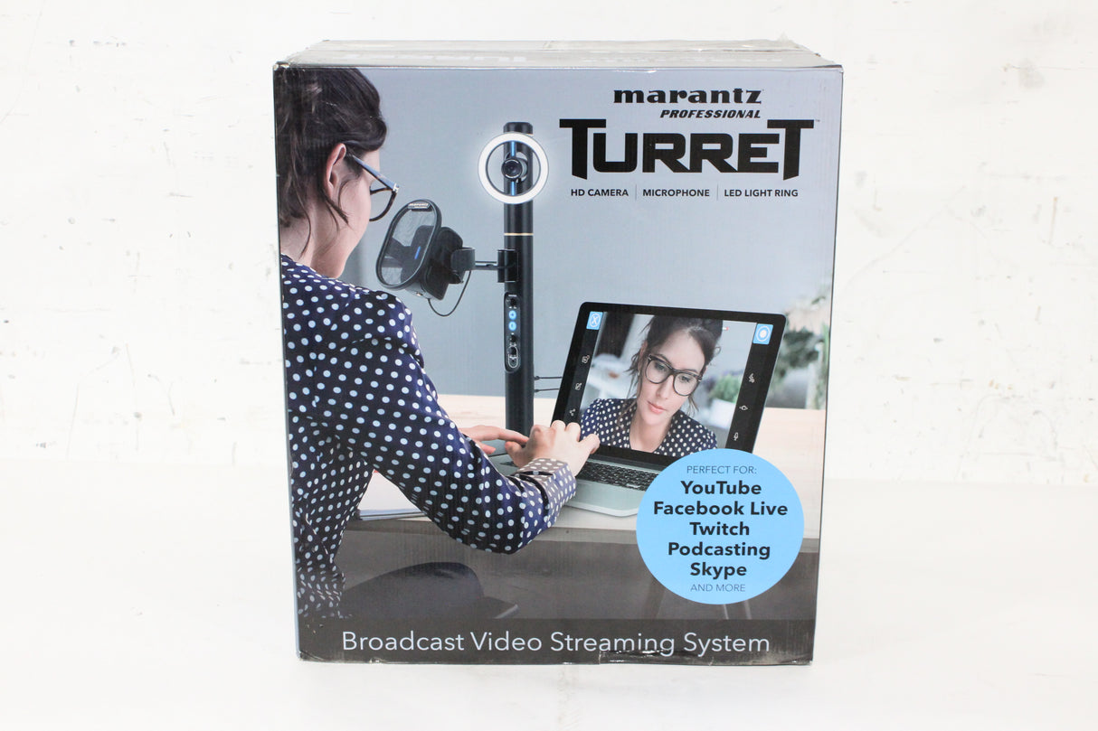Marantz Professional Turret Broadcast Video Streaming System in Original Box