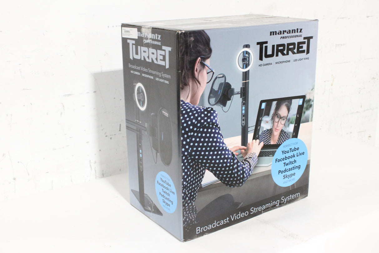 Marantz Professional Turret Broadcast Video Streaming System in Original Box