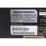 Marantz CDR300 Professional CD Recorder