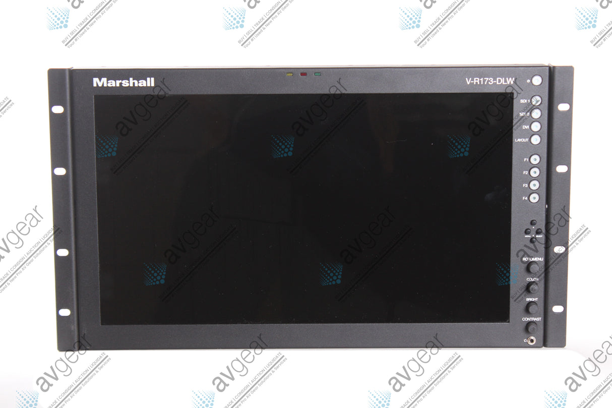 Marshal VR173-DLW Desktop/Rack Mount Monitor (For Parts)