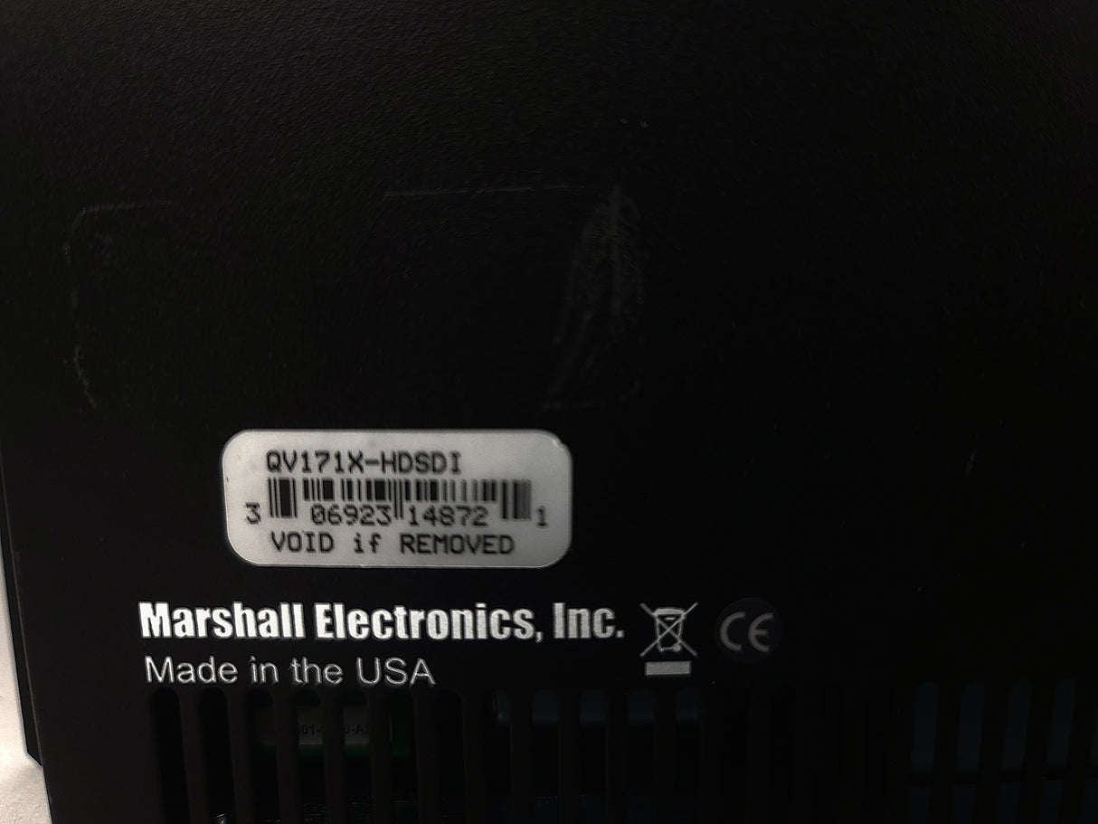 Marshall Electronics QV171X-HDSDI 17" LCD Desktop Quad Viewer Monitor