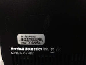 Marshall Electronics QV171X-HDSDI 17" LCD Desktop Quad Viewer Monitor