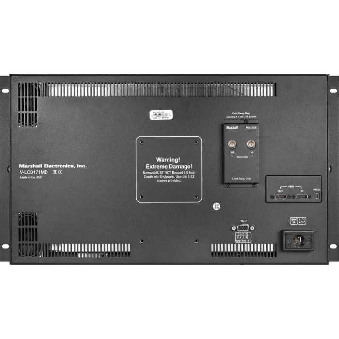 Marshall Electronics V-LCD171MD 17.3" Full HD Rackmount Monitor