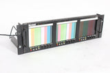 Marshall Electronics V-R563P Triple 5.6" Rackmount LCD Panels SDI