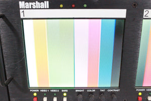 Marshall Electronics V-R563P Triple 5.6" Rackmount LCD Panels SDI