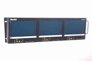 Marshall Electronics V-R653P-HDSDI Triple HD-SDI/SD-SDI Monitor Set