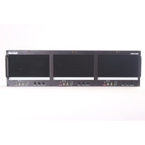 Marshall Electronics V-R653P-HDSDI Triple HD-SDI/SD-SDI Monitor Set