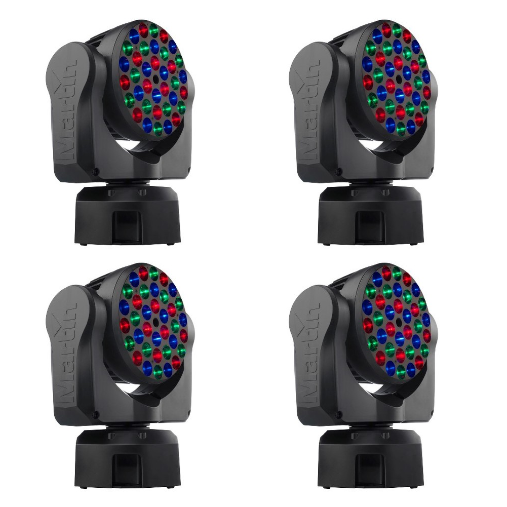 (4) Martin MAC 101 Moving Light