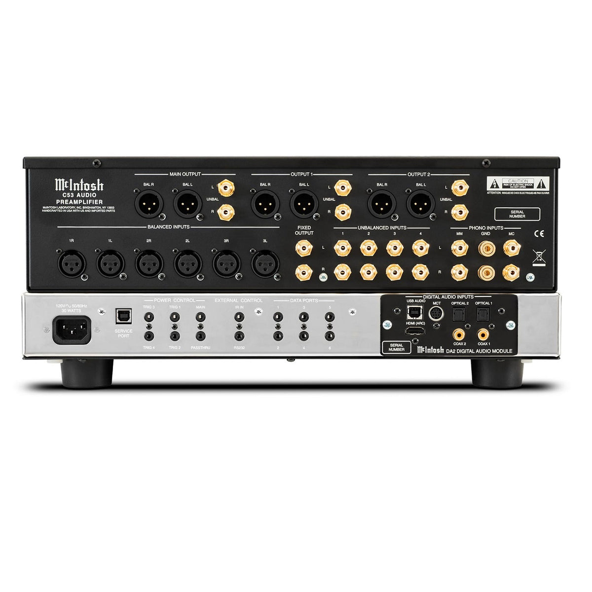 McIntosh C53 2-Channel Solid State Preamplifier in Original Box