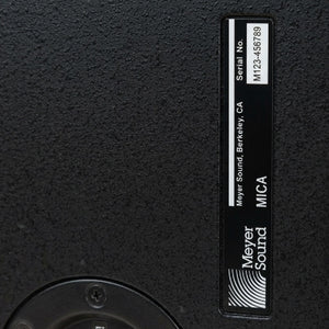 Meyer Sound MICA Powered Line Array Loudspeakers