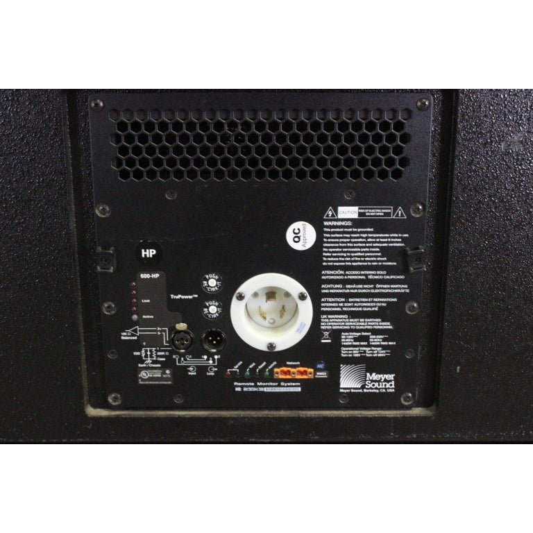 Meyer Sound 600-HP Compact High Powered Subwoofer