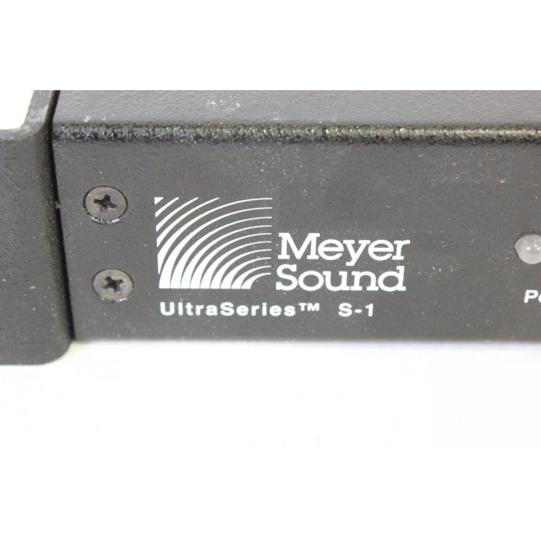 Meyer Sound S-1 Control Electronics Processor